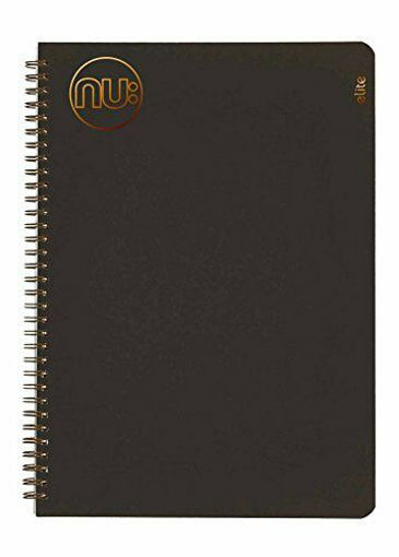 Picture of NOTEBOOK KRAFT A4 SPIRAL160pgs 90gsm